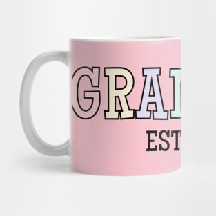 Grandma Est 2024, New Grandmother, Grandma Reveal Mug